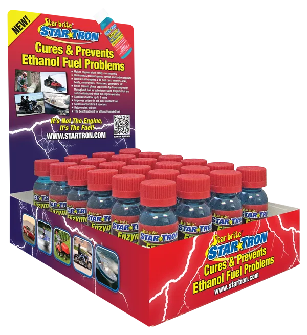 14324 – STAR BRITE Fuel Additive, Fuel Stabilizer For Gasoline Treats Up To 6 Gallons 1 Ounce Bottle Single Use To El...